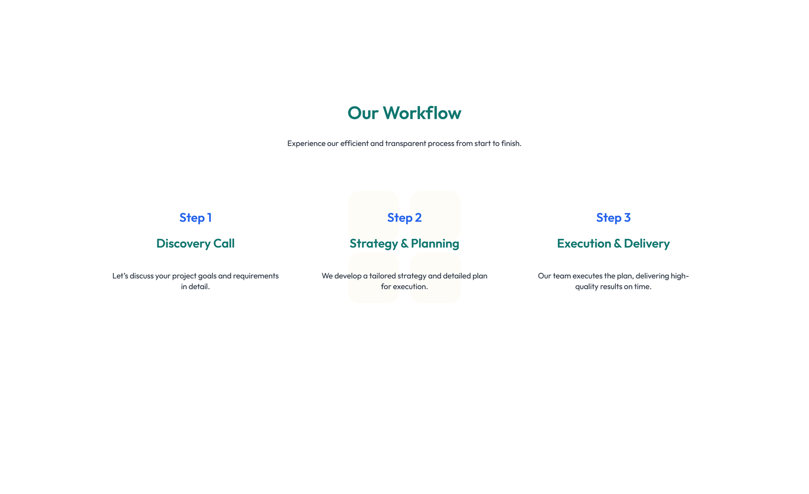 Screenshot of How It Works Layout Style 6 - Elementor How It Works / Process component