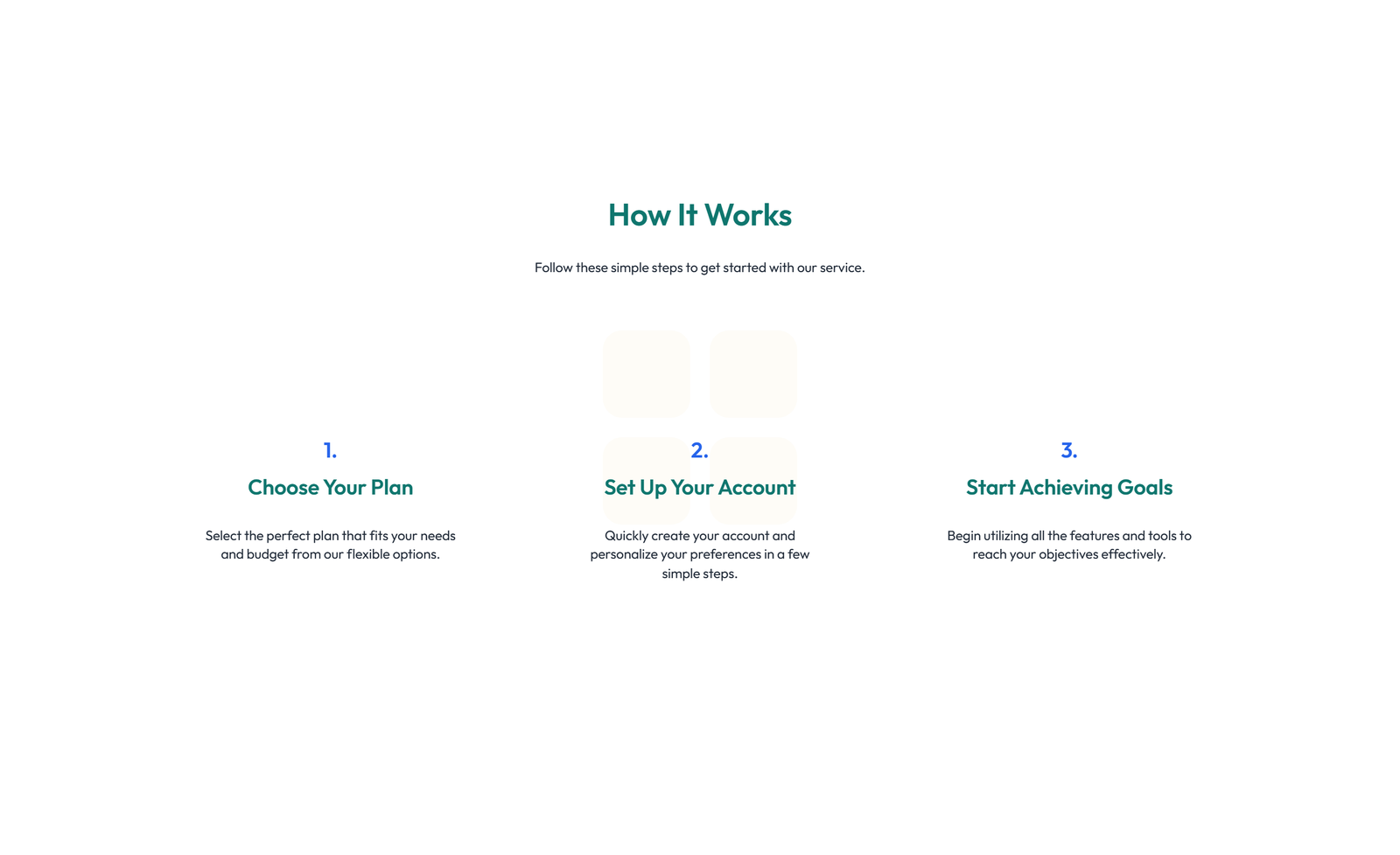 Screenshot of How It Works Layout Style 5 2 - Elementor How It Works / Process component