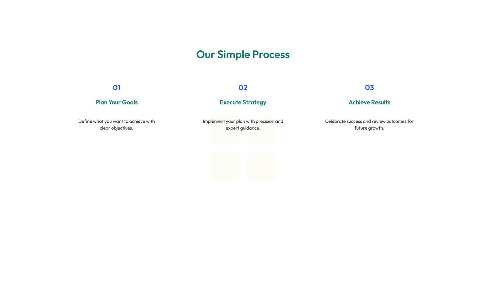 Screenshot of How It Works Layout Style 3 4 - Elementor How It Works / Process component