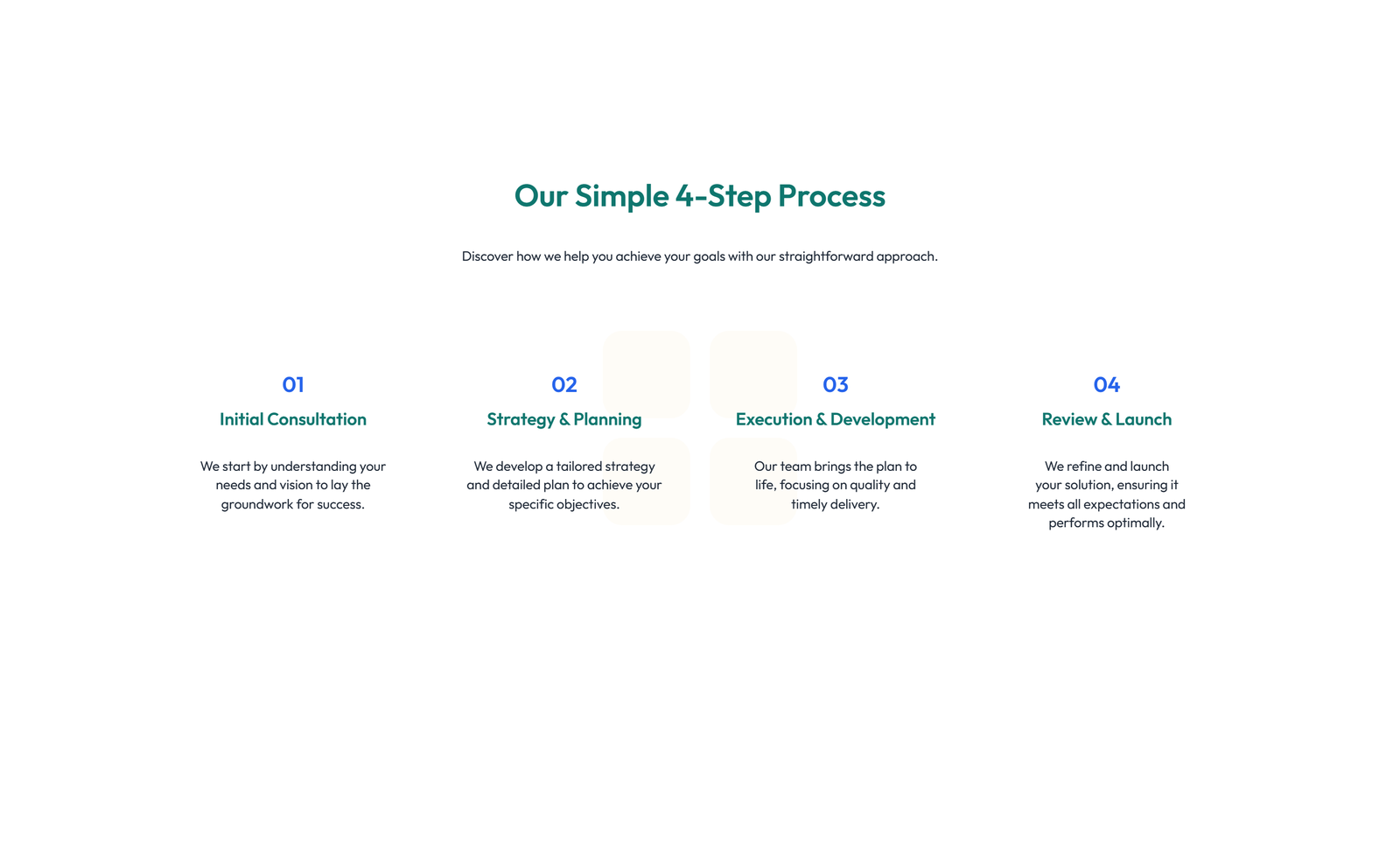 Screenshot of How It Works Layout Style 5 4 - Elementor How It Works / Process component