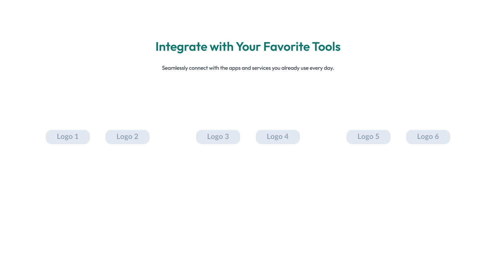Screenshot of Integration Layout Style 3 2 - Elementor Integrations / Apps component