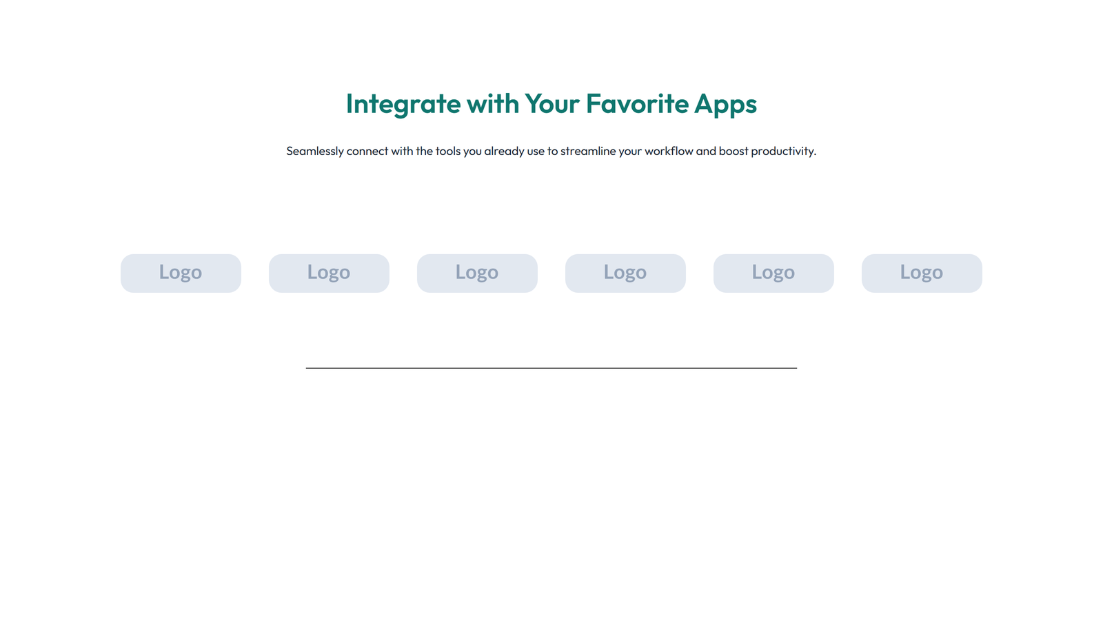 Screenshot of Integration Layout Style 4 3 - Elementor Integrations / Apps component