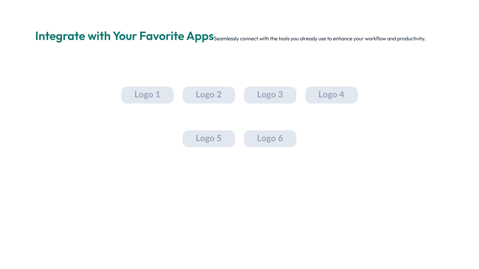 Screenshot of Integration Layout Style 6 3 - Elementor Integrations / Apps component