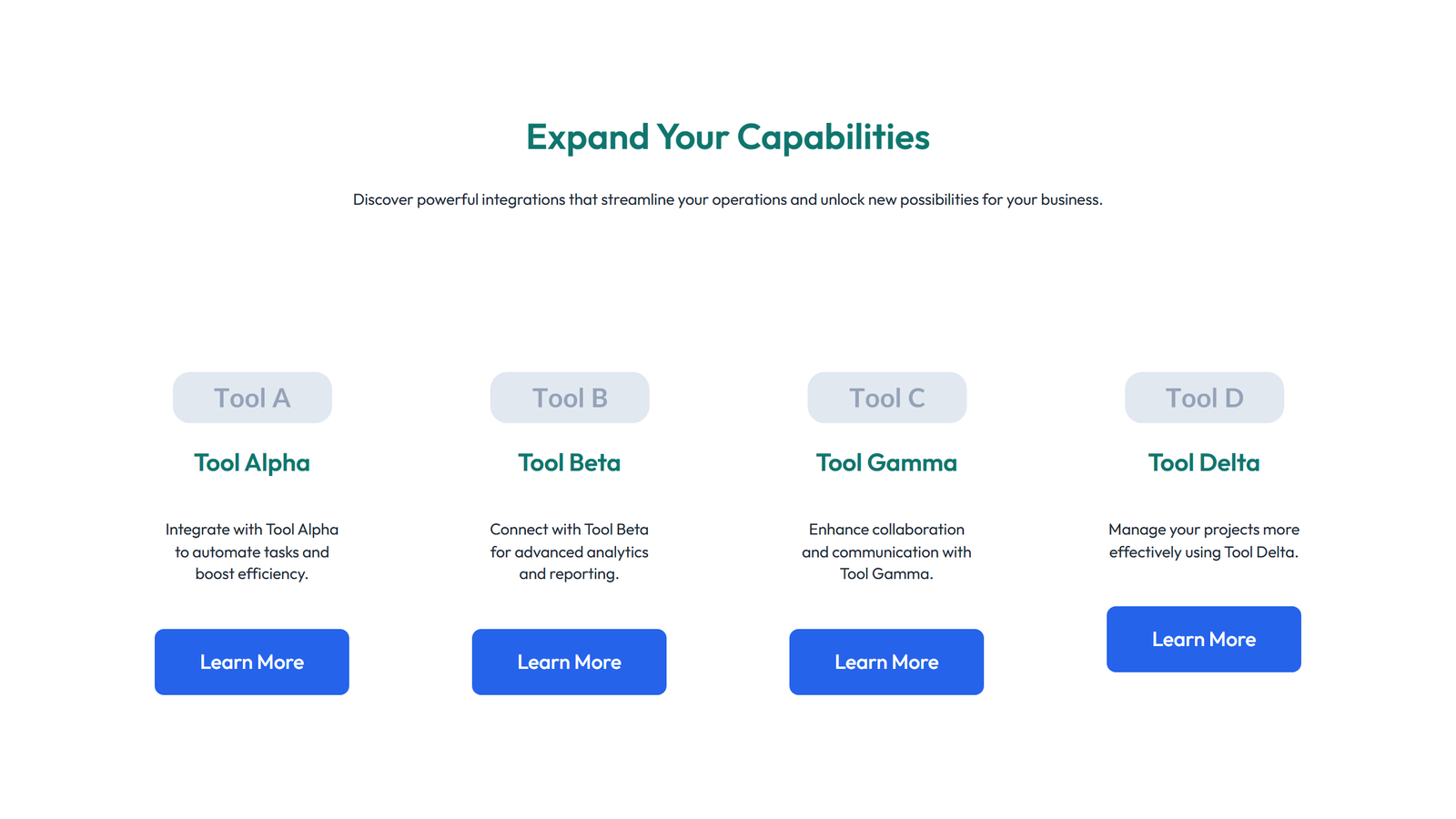 Integration Layout Style 6 4 - Elementor component