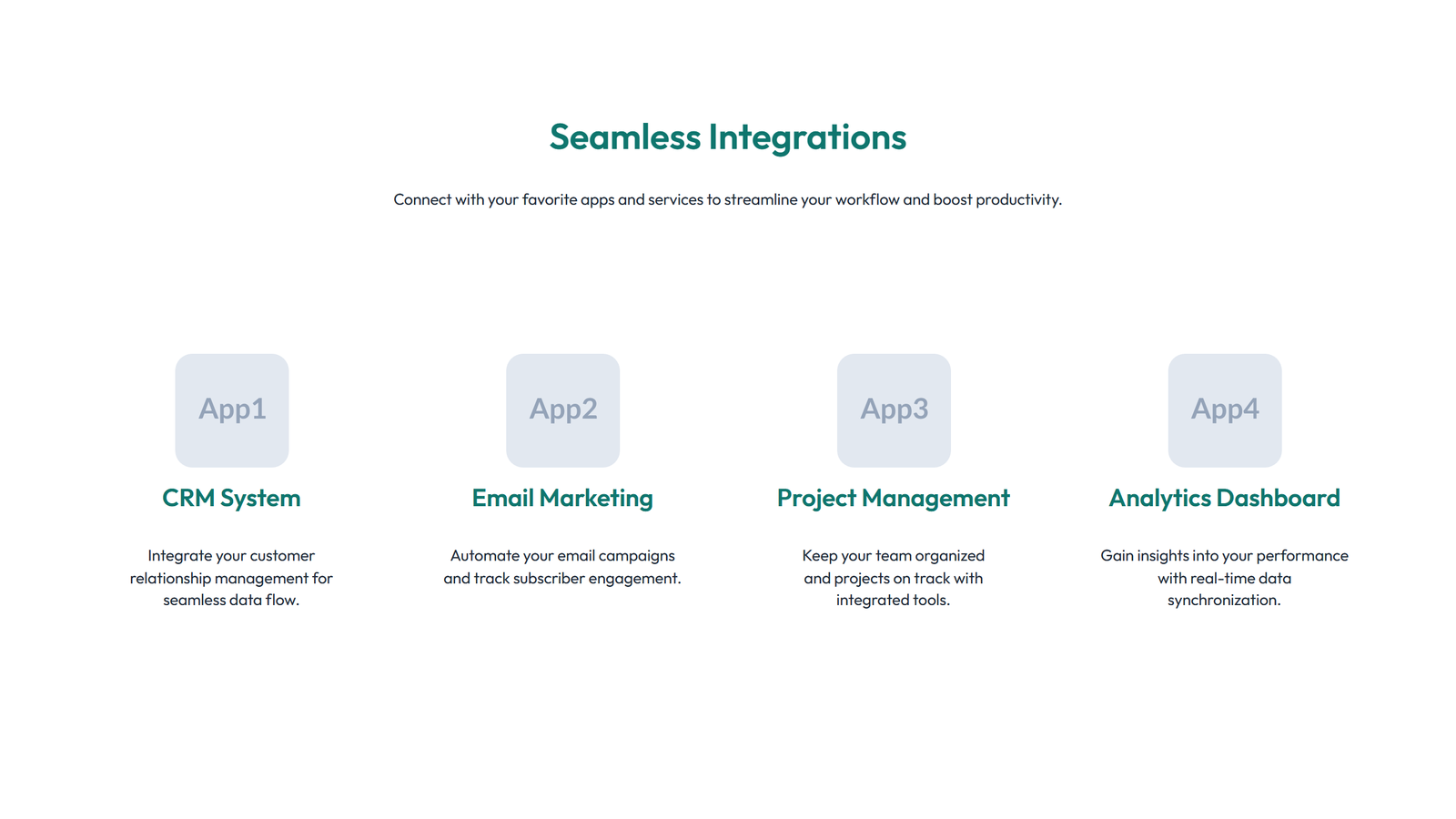 Integration Layout Style 1 6 - Elementor component