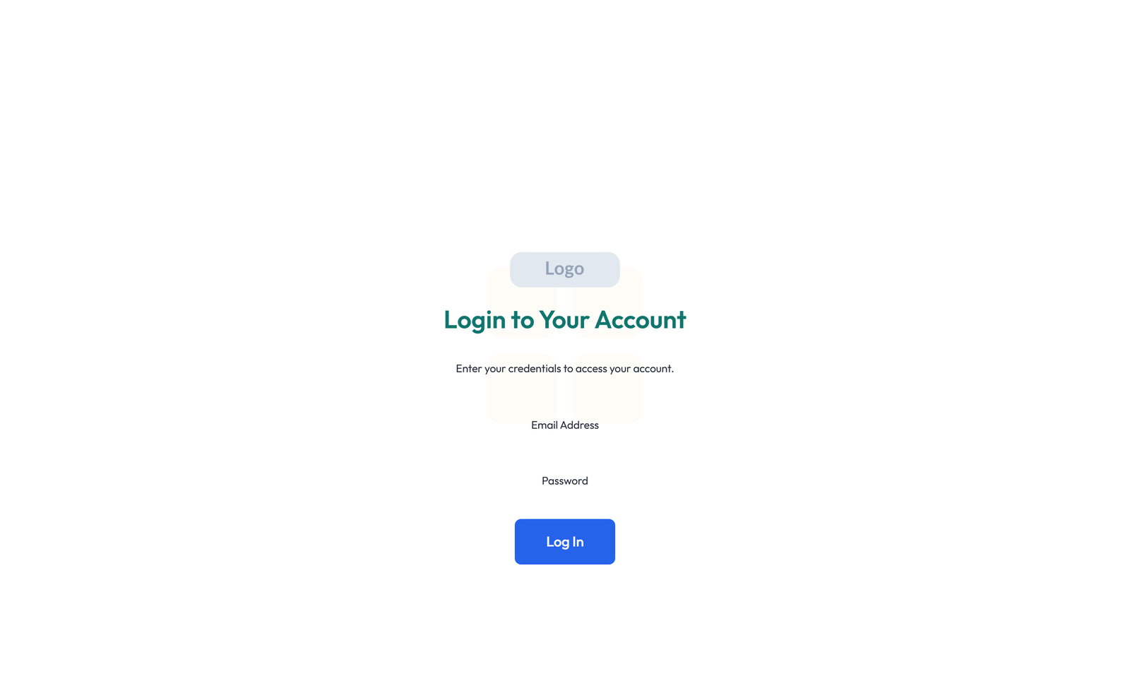 Screenshot of Login Layout Style 4 - Elementor Login / Auth component