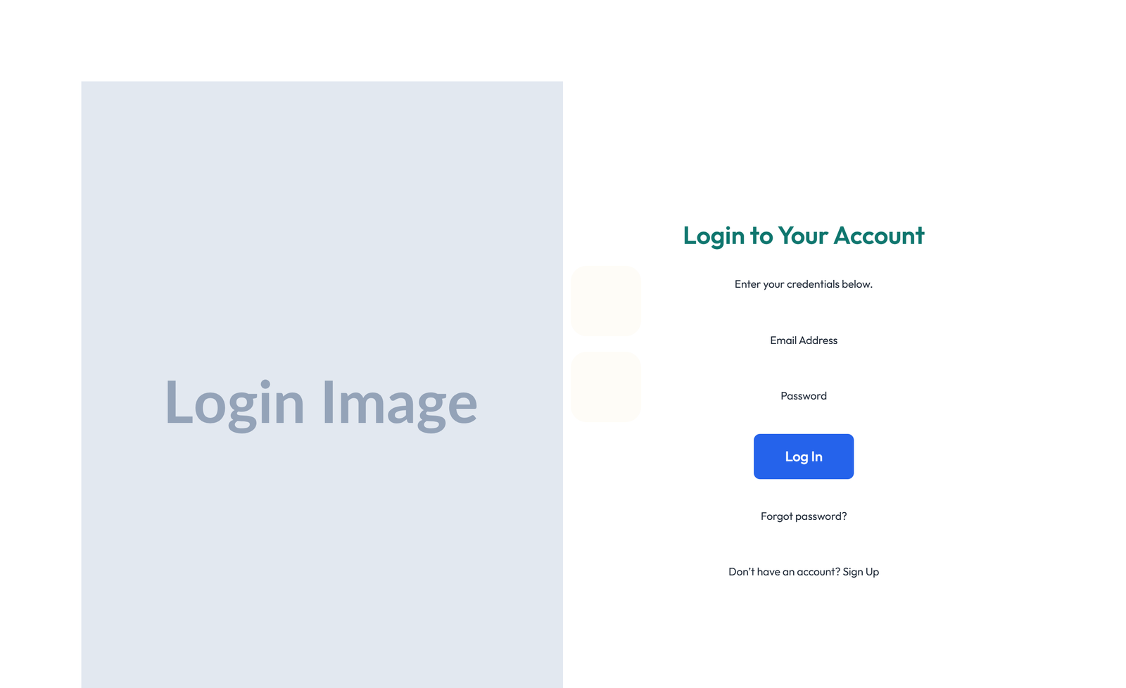 Login Layout Style 5 4 - Elementor component