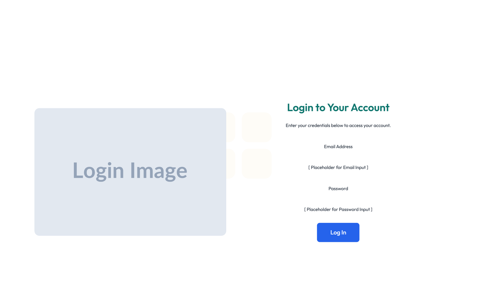 Login Layout Style 6 6 - Elementor component