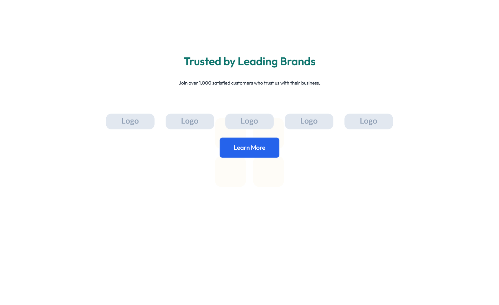 Screenshot of Logo Showcase Layout Style 2 - Elementor Logo / Trust Bars component