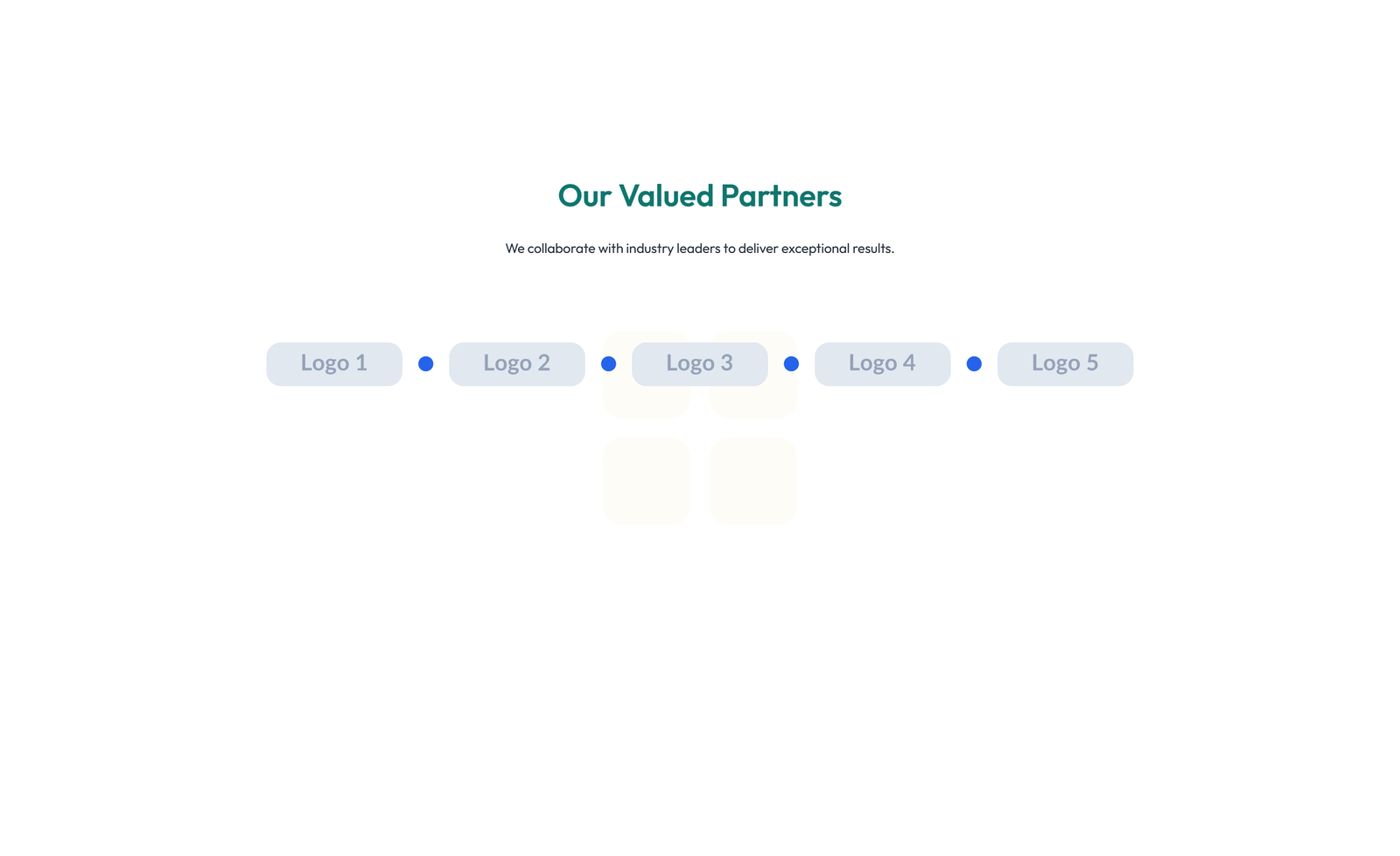 Screenshot of Logo Showcase Layout Style 5 - Elementor Logo / Trust Bars component