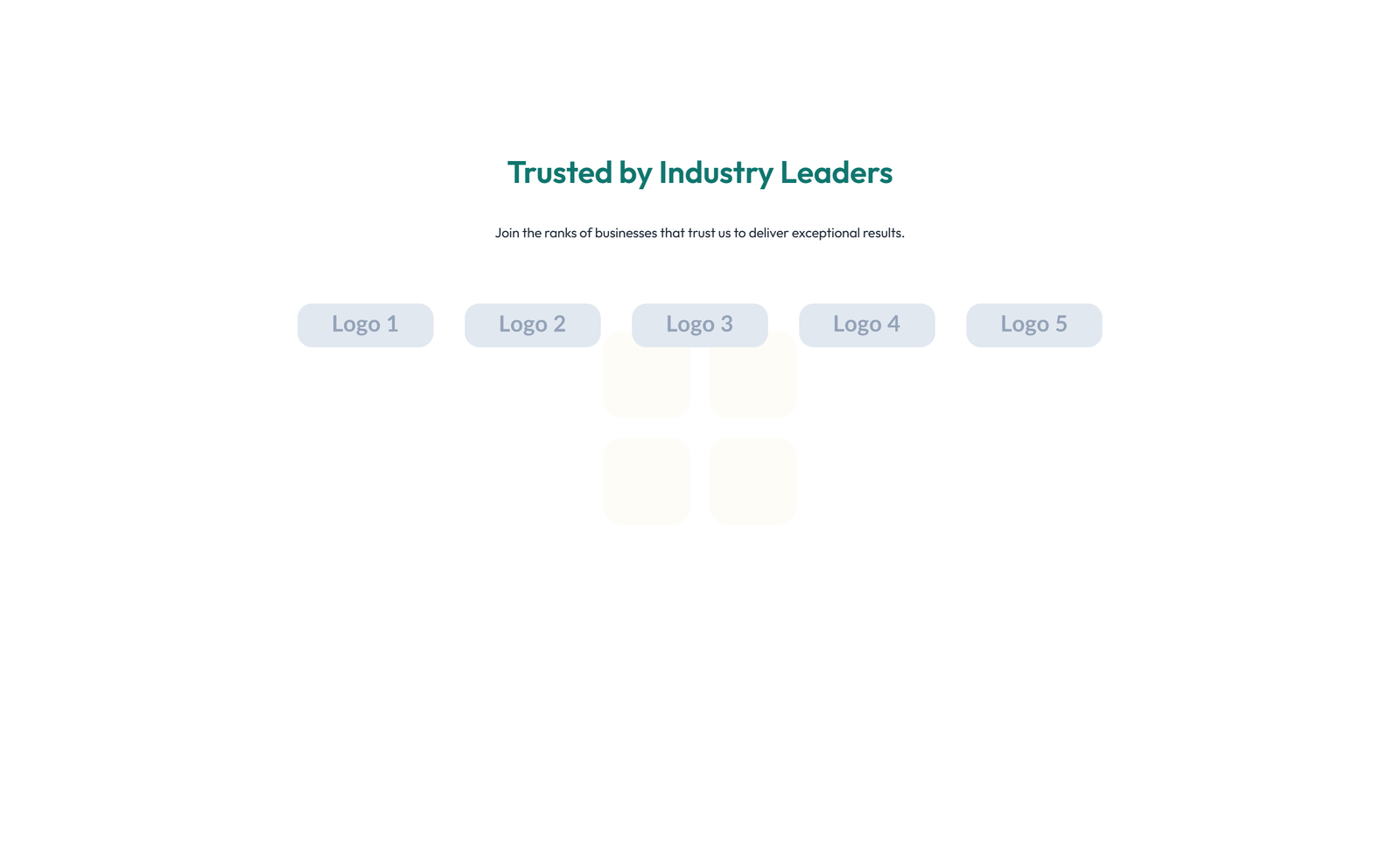Screenshot of Logo Showcase Layout Style 3 2 - Elementor Logo / Trust Bars component