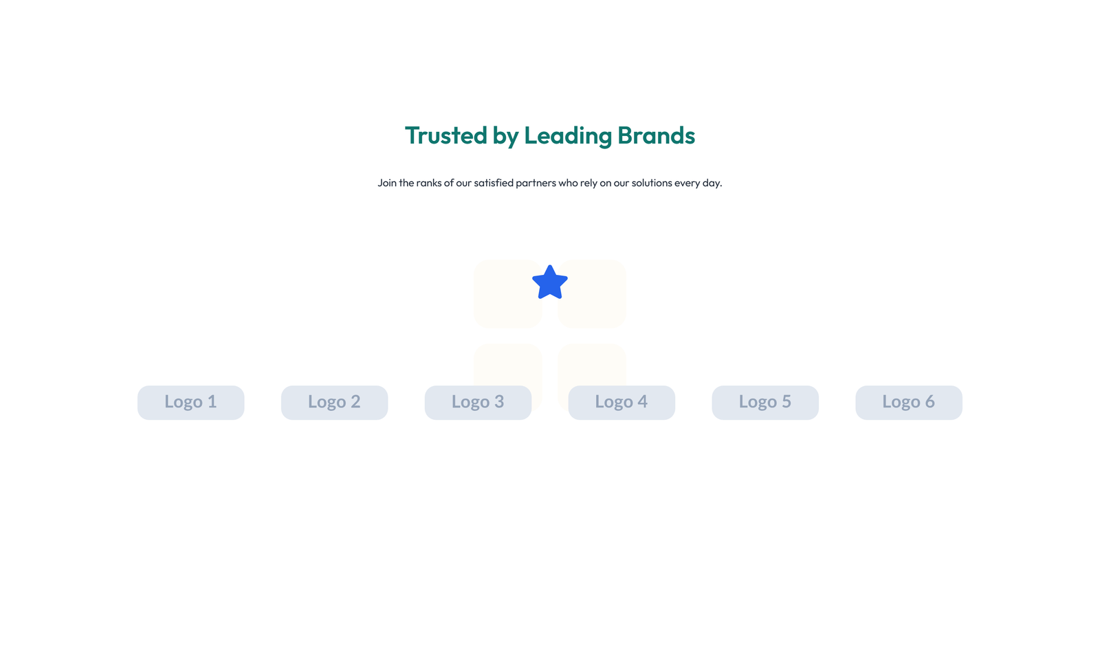 Screenshot of Logo Showcase Layout Style 3 5 - Elementor Logo / Trust Bars component