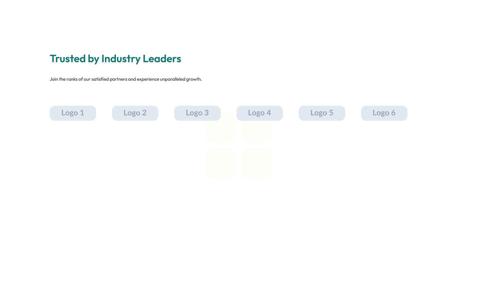Screenshot of Logo Showcase Layout Style 5 5 - Elementor Logo / Trust Bars component