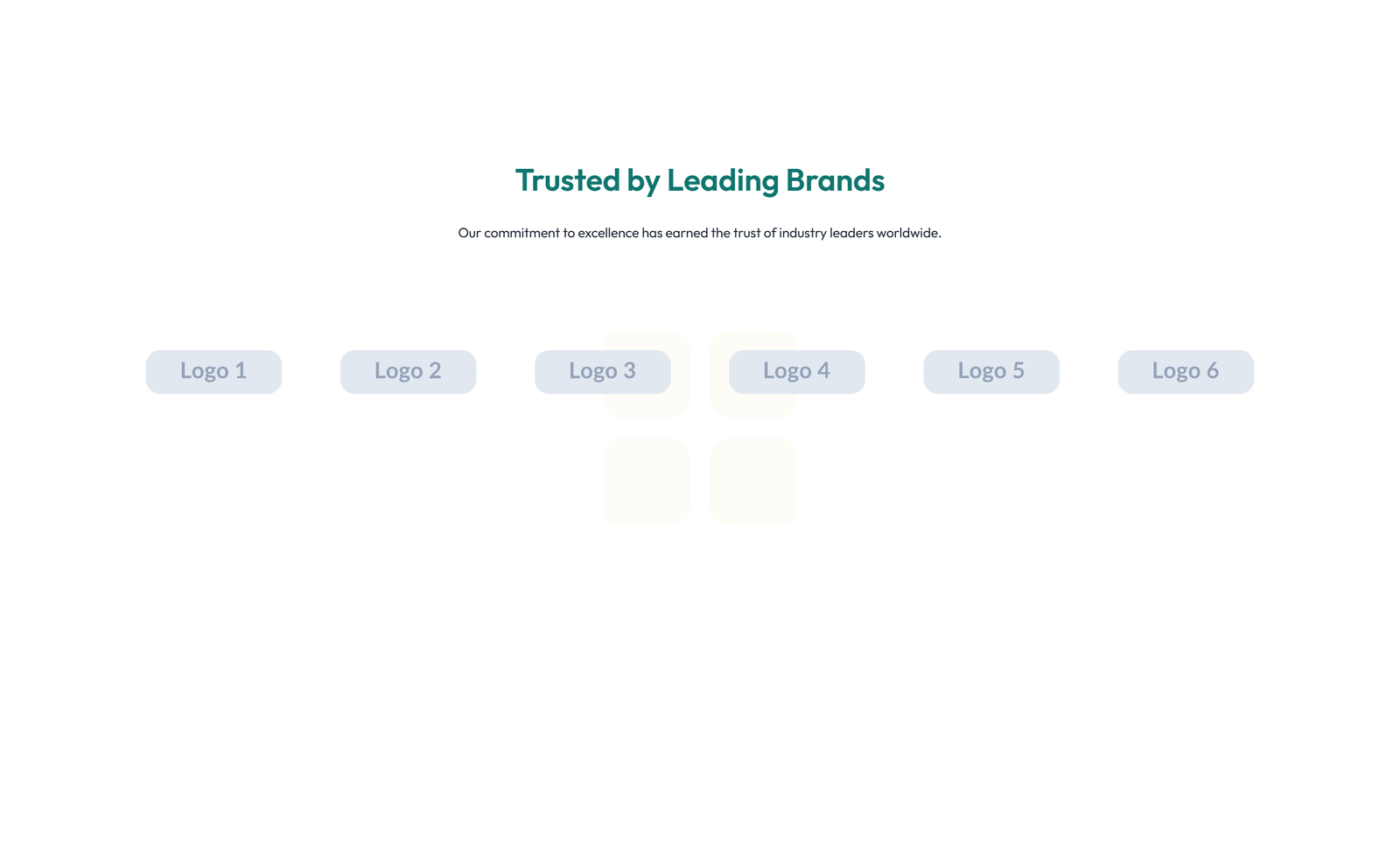 Screenshot of Logo Showcase Layout Style 2 6 - Elementor Logo / Trust Bars component