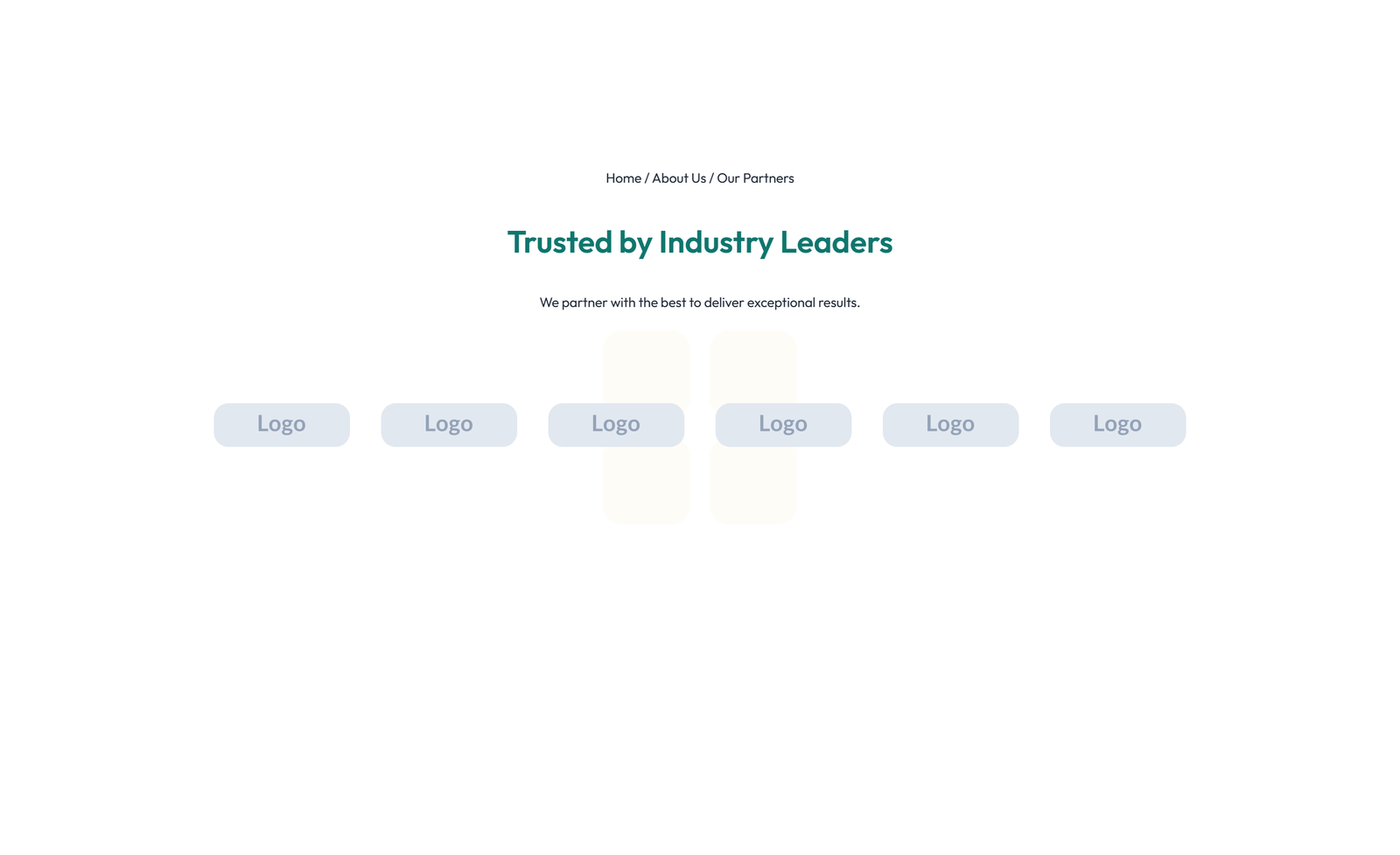 Screenshot of Logo Showcase Layout Style 6 7 - Elementor Logo / Trust Bars component