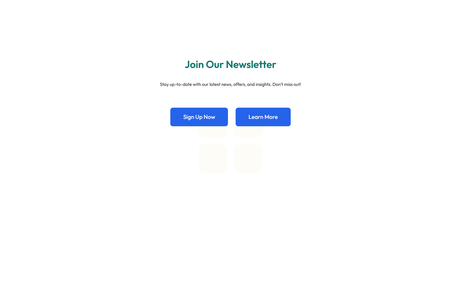 Screenshot of Newsletter Layout Style 2 2 - Elementor Newsletter / Signup component