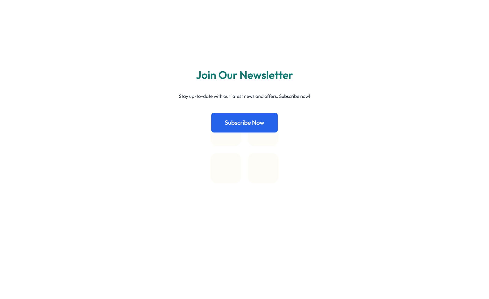 Screenshot of Newsletter Layout Style 5 2 - Elementor Newsletter / Signup component