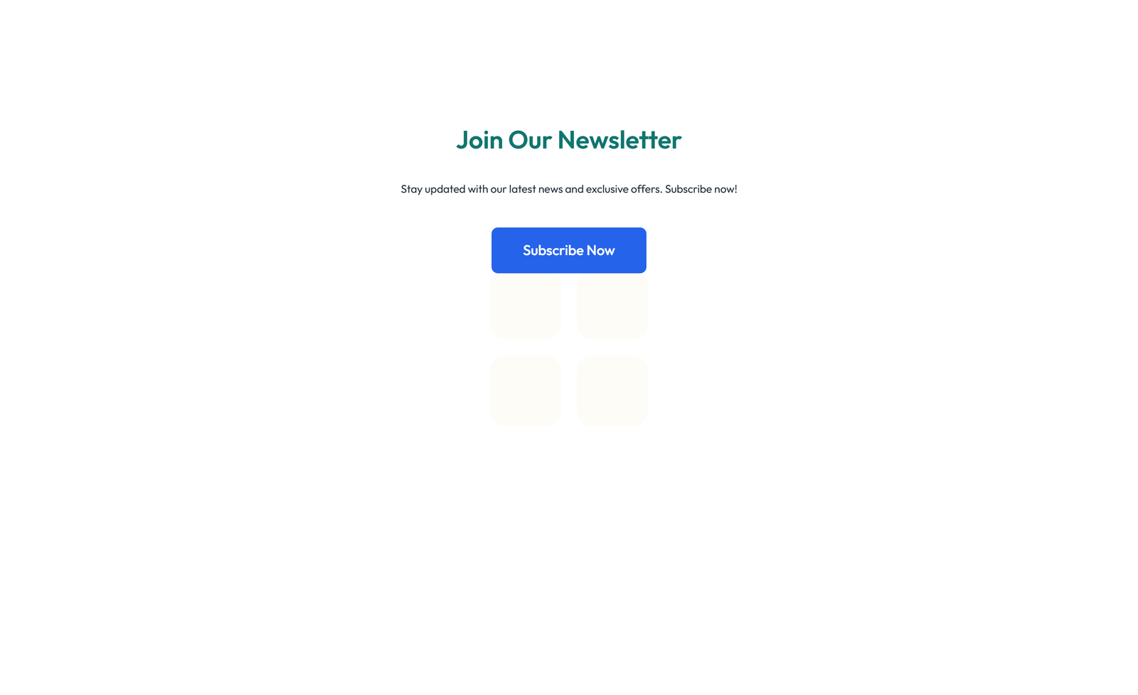 Screenshot of Newsletter Layout Style 2 3 - Elementor Newsletter / Signup component