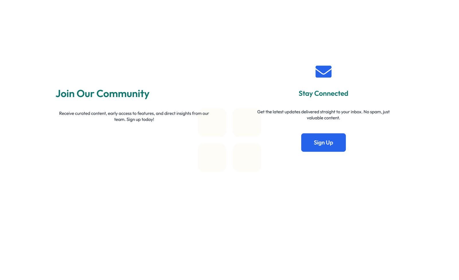 Screenshot of Newsletter Layout Style 3 5 - Elementor Newsletter / Signup component