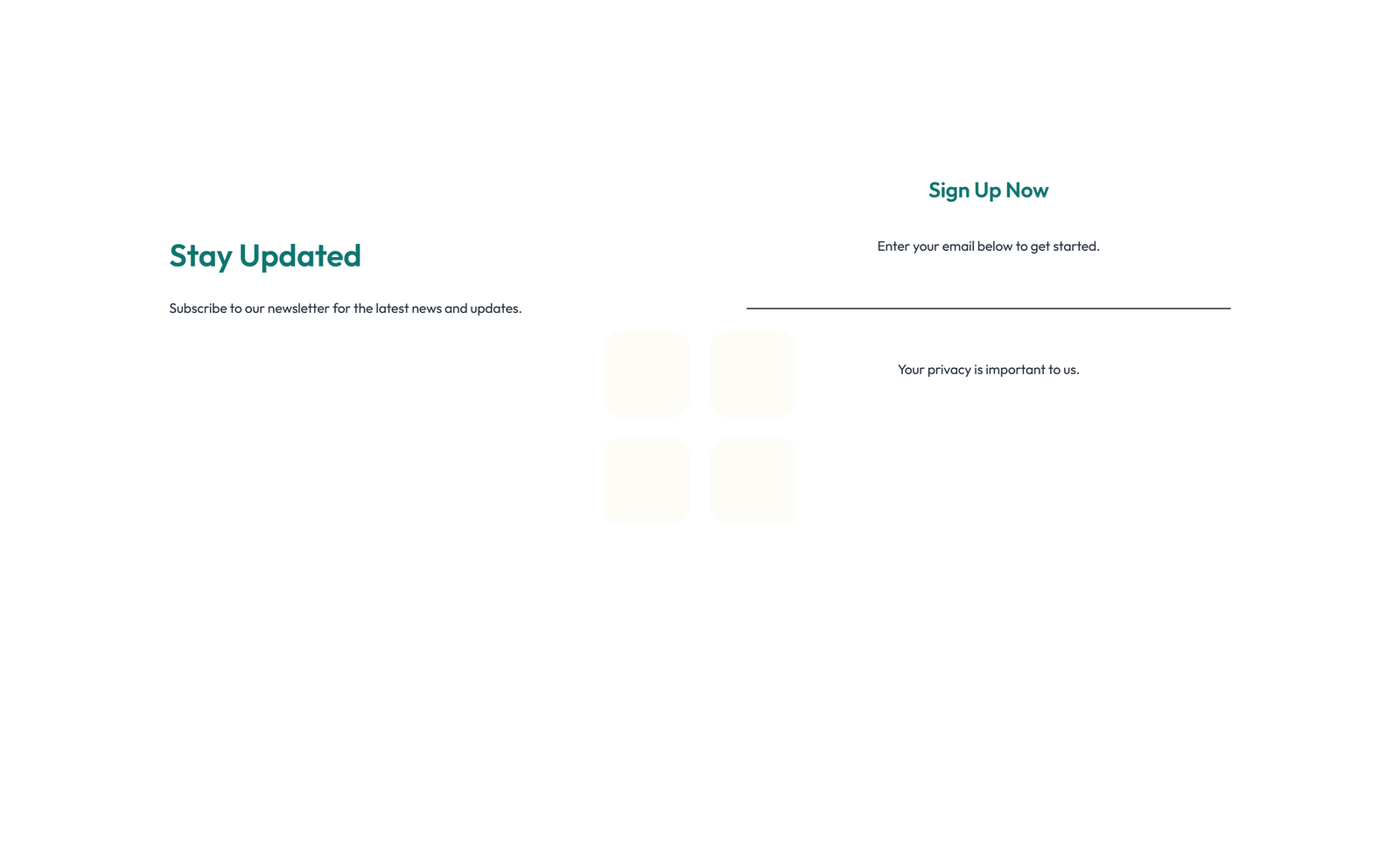 Screenshot of Newsletter Layout Style 2 7 - Elementor Newsletter / Signup component