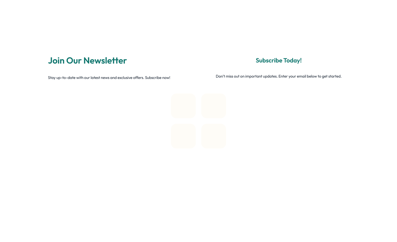 Screenshot of Newsletter Layout Style 2 8 - Elementor Newsletter / Signup component