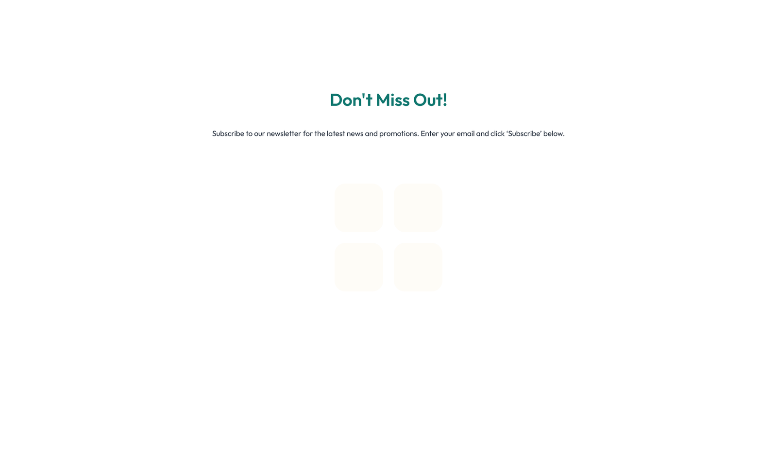 Screenshot of Newsletter Layout Style 4 8 - Elementor Newsletter / Signup component
