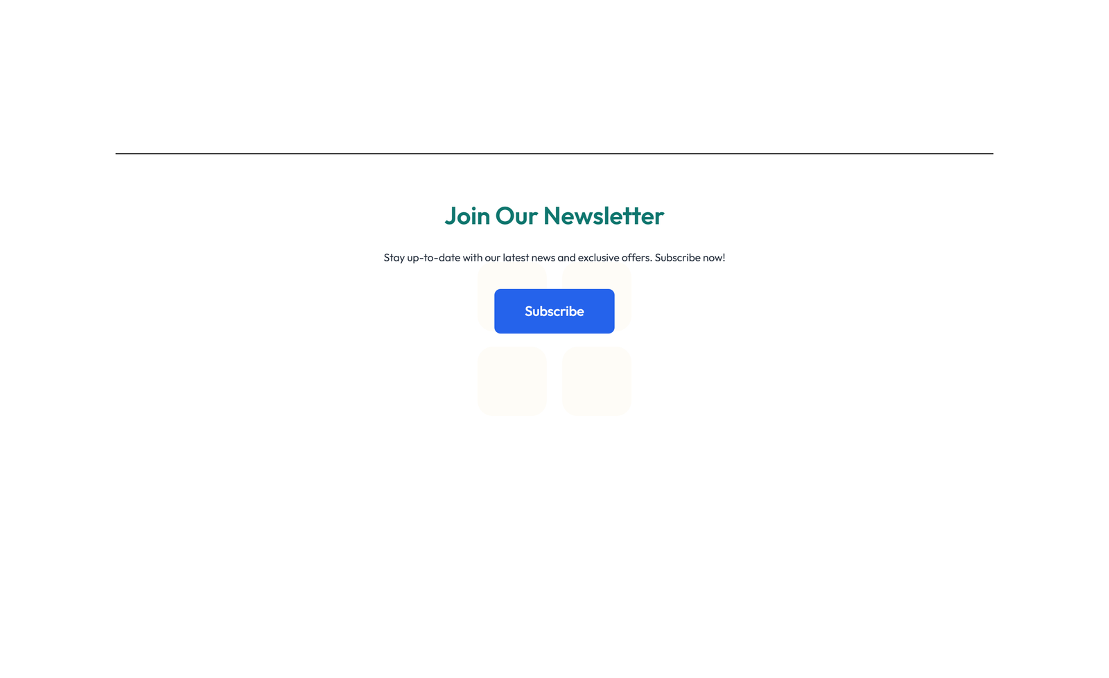 Screenshot of Newsletter Layout Style 5 8 - Elementor Newsletter / Signup component