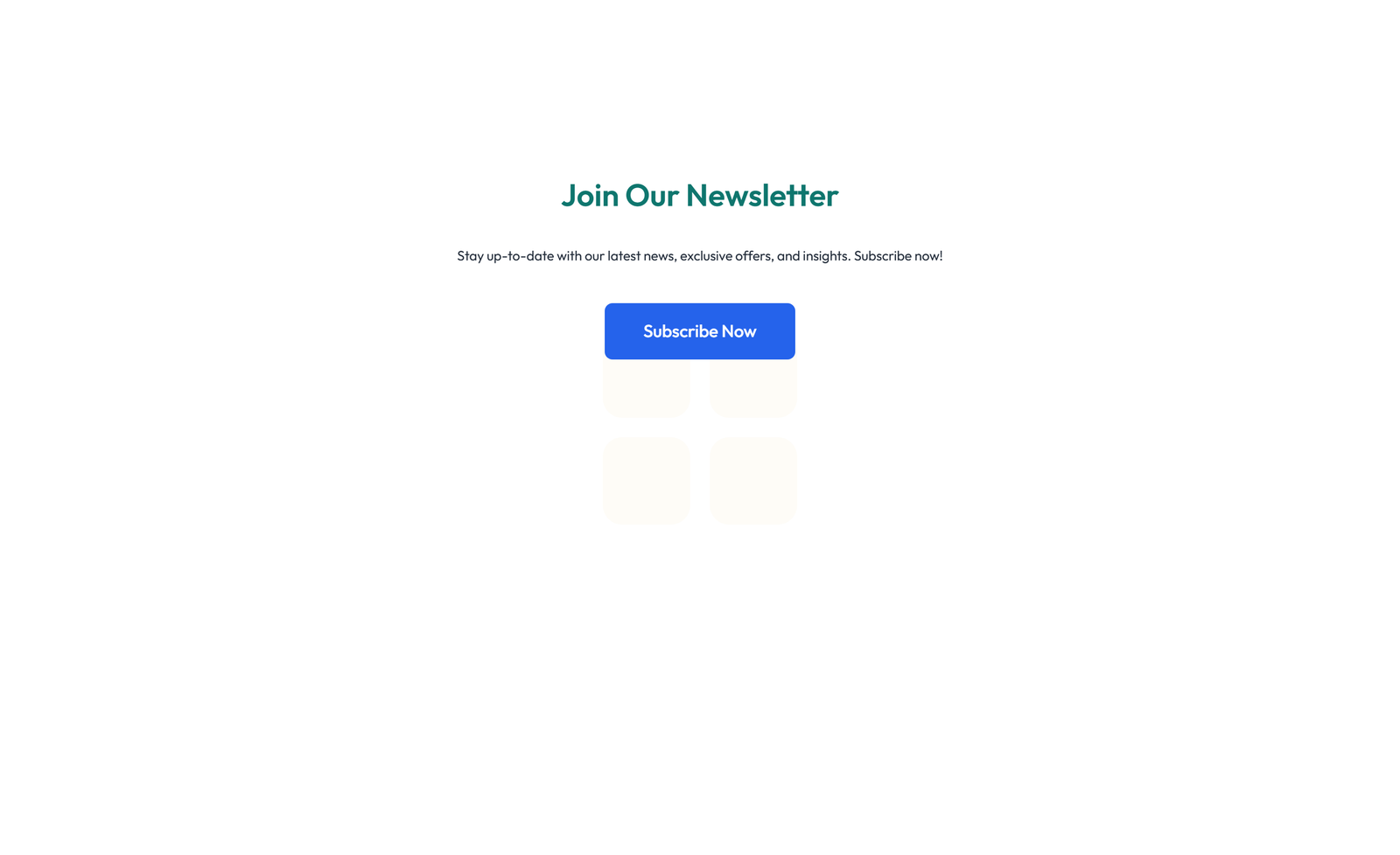 Screenshot of Newsletter Layout Style 2 9 - Elementor Newsletter / Signup component