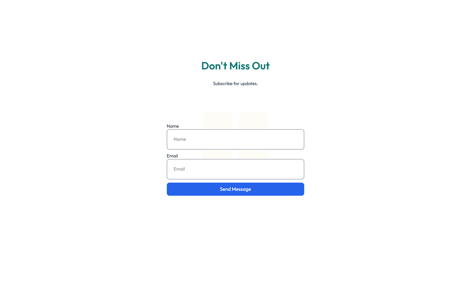 Screenshot of Newsletter Layout Style 3 41 - Elementor Newsletter / Signup component