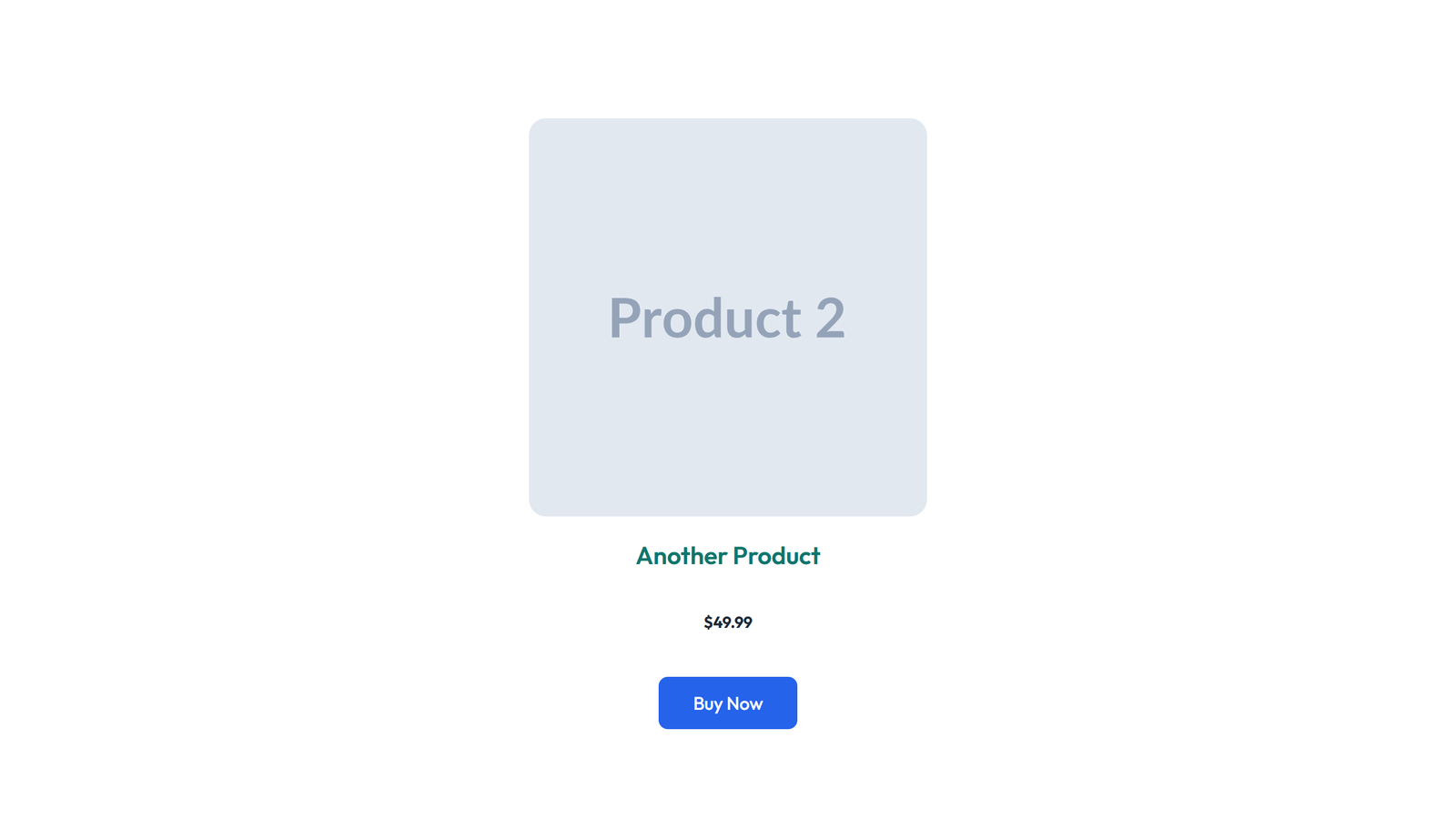 Product Layout Style 2 - Elementor component