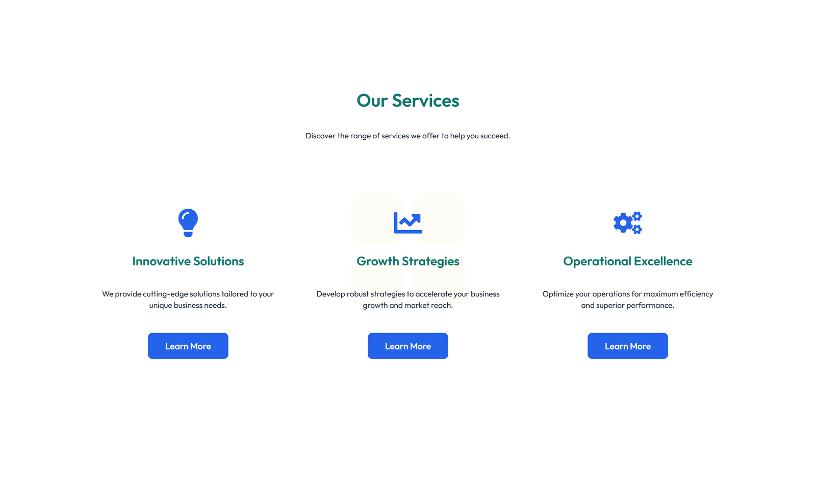 Screenshot of Service Layout Style 6 - Elementor Services Sections component