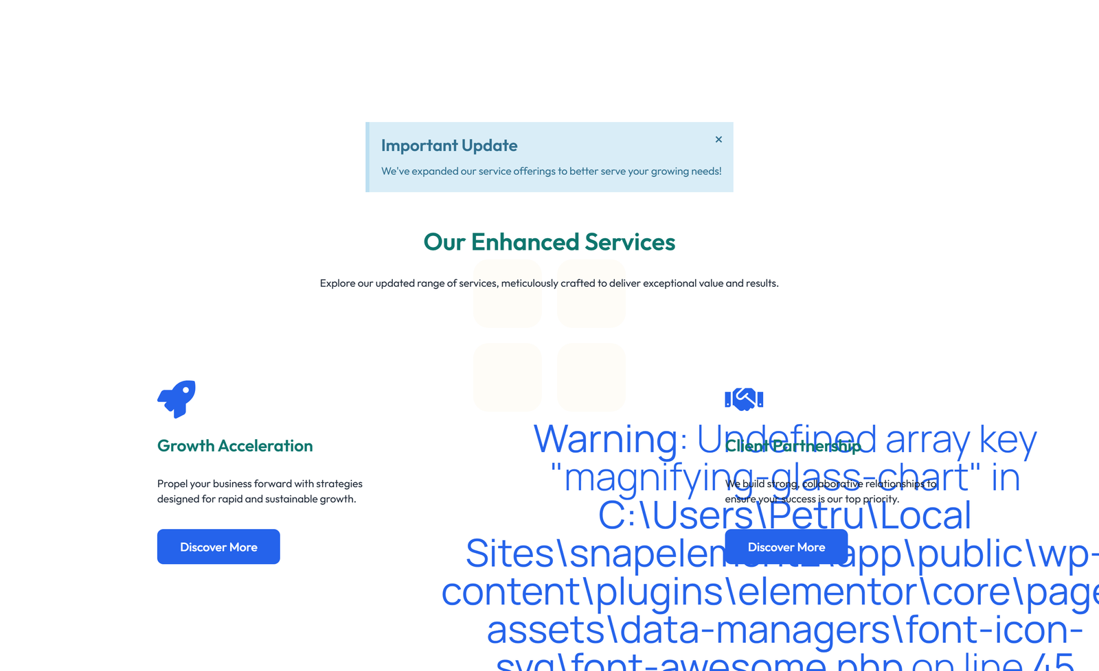 Service Layout Style 1 4 - Elementor component