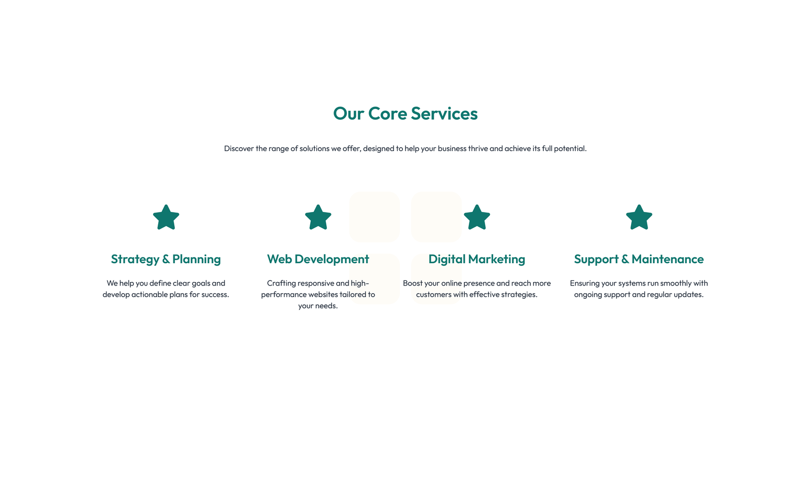Screenshot of Service Layout Style 2 5 - Elementor Services Sections component