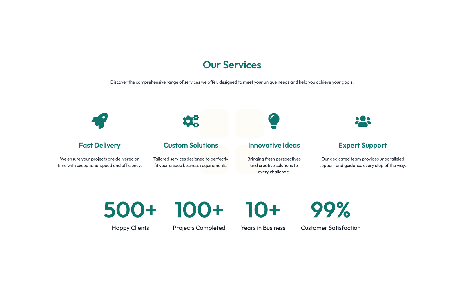 Service Layout Style 5 6 - Elementor component