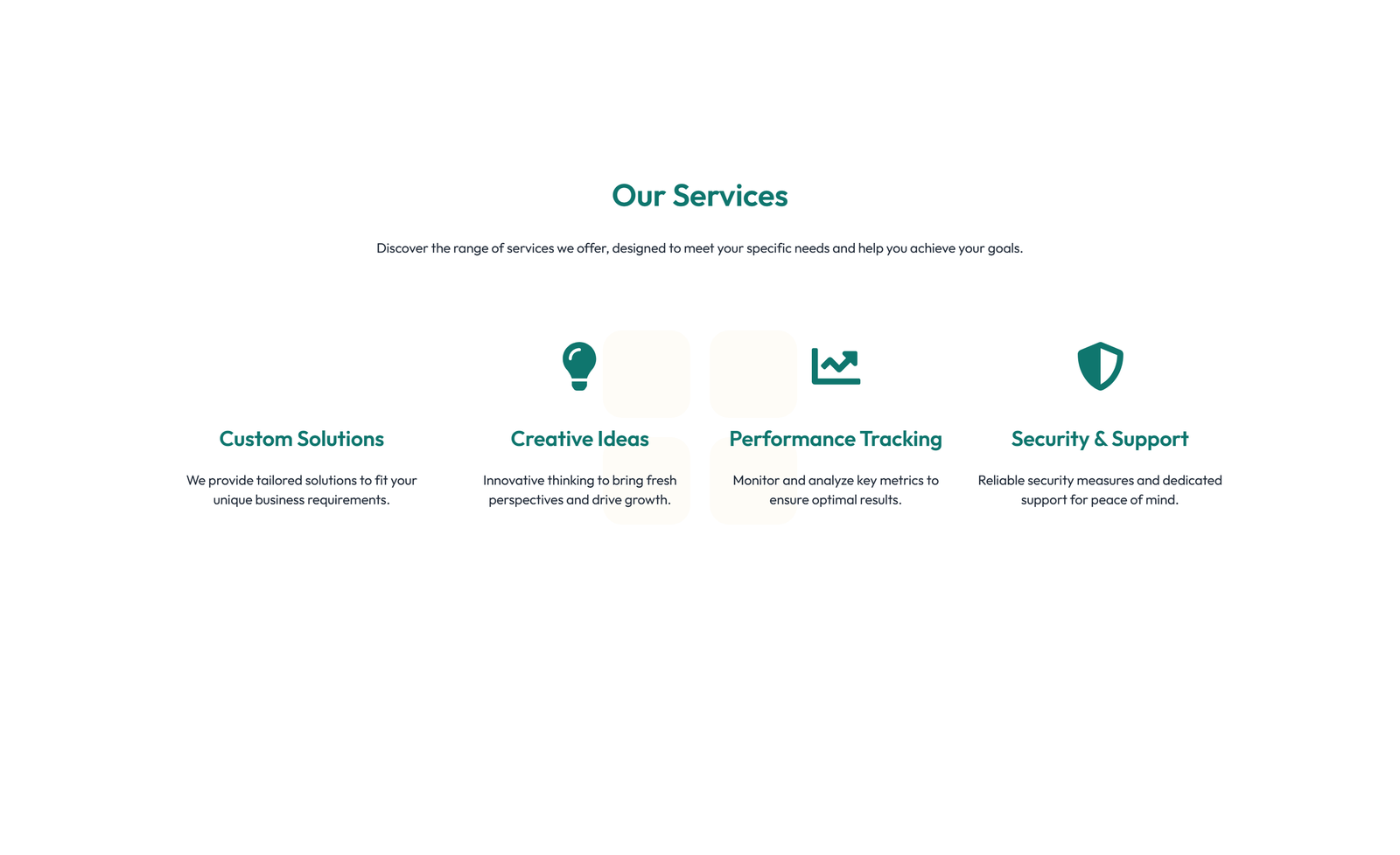 Screenshot of Service Layout Style 1 7 - Elementor Services Sections component