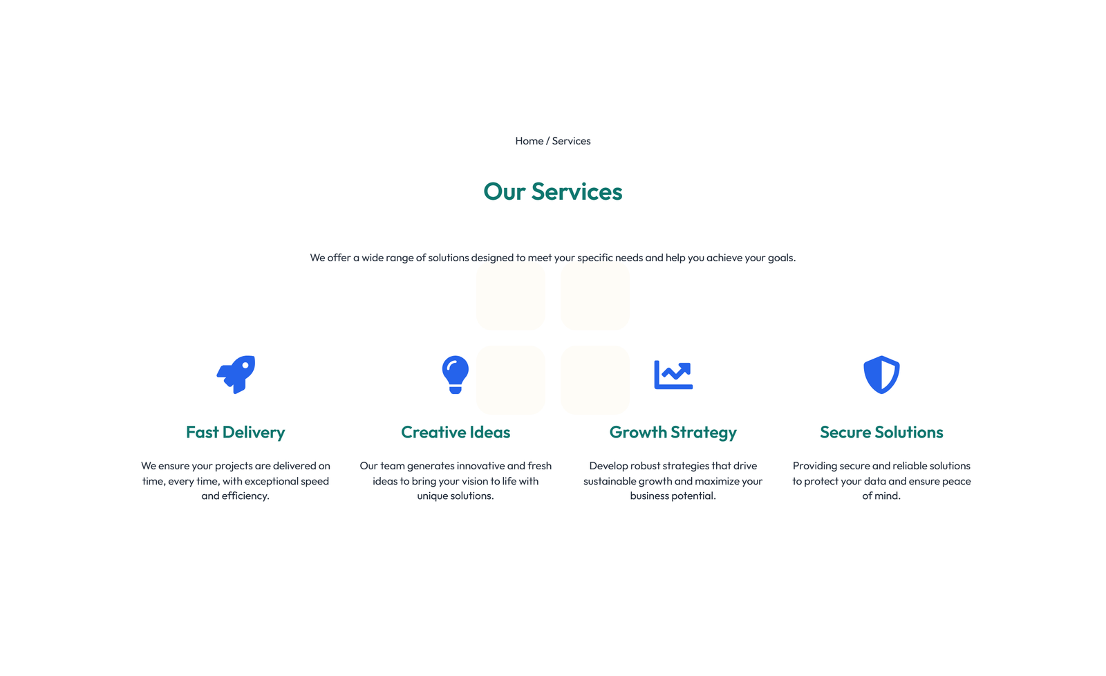 Screenshot of Service Layout Style 6 7 - Elementor Services Sections component