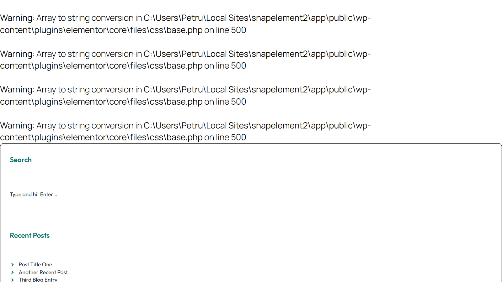 Sidebar Layout Style 4 4 - Elementor component
