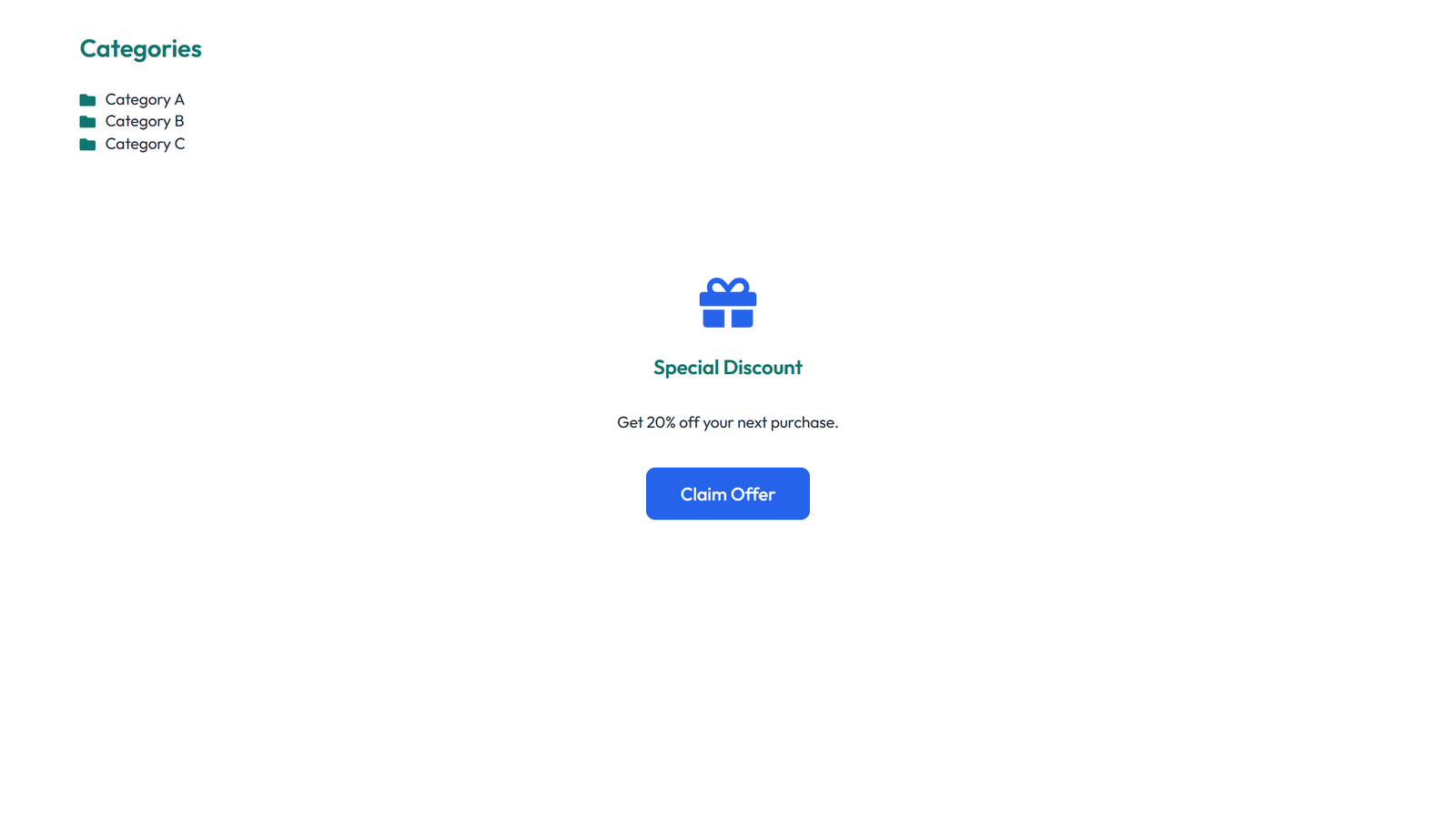 Screenshot of Sidebar Layout Style 3 5 - Elementor Sidebars component