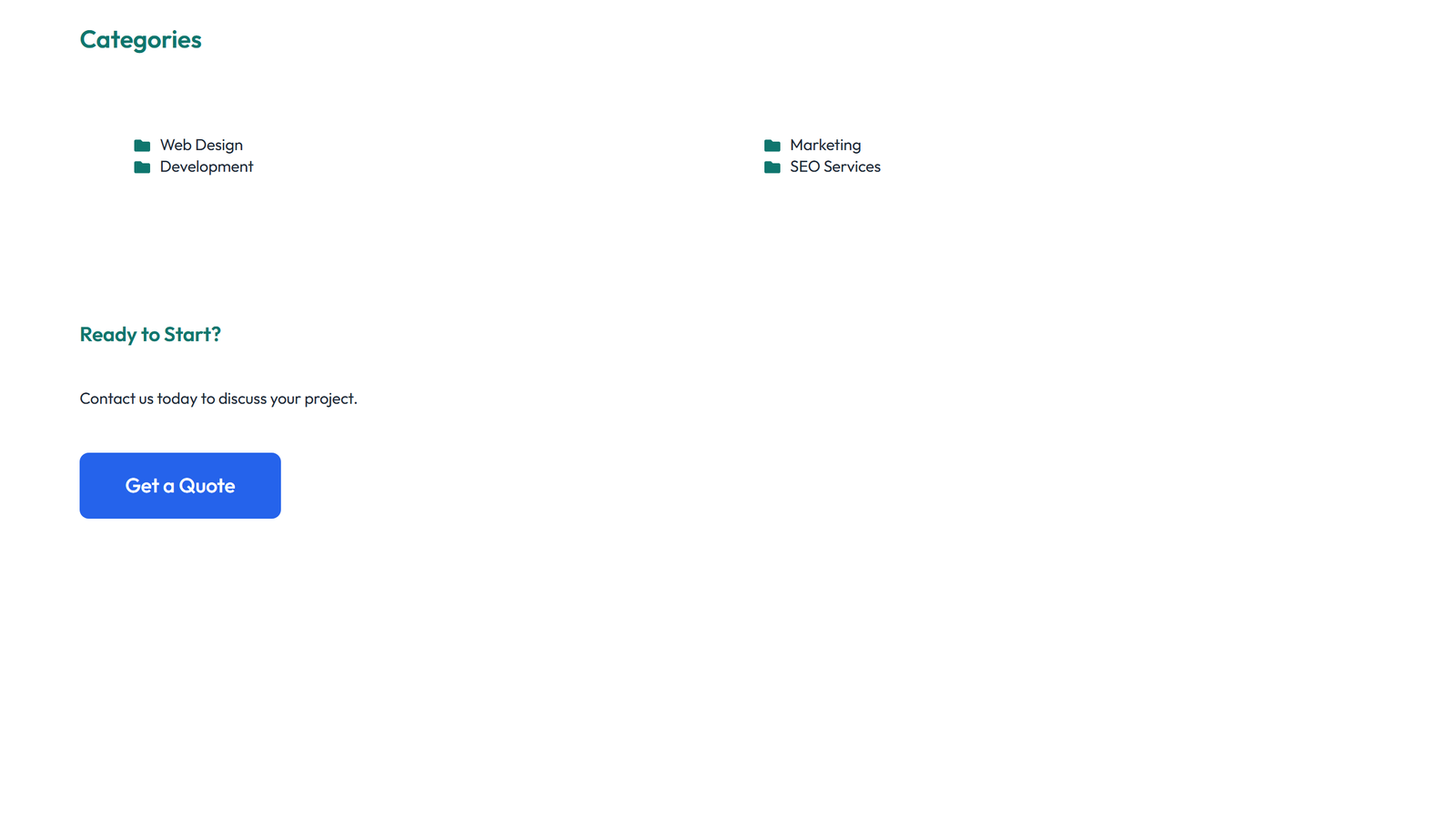 Screenshot of Sidebar Layout Style 6 5 - Elementor Sidebars component