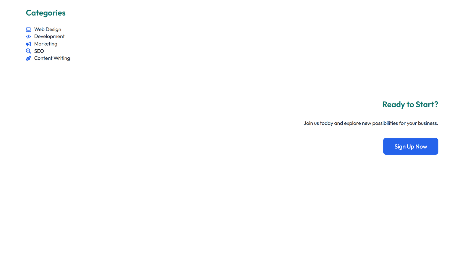 Screenshot of Sidebar Layout Style 3 7 - Elementor Sidebars component