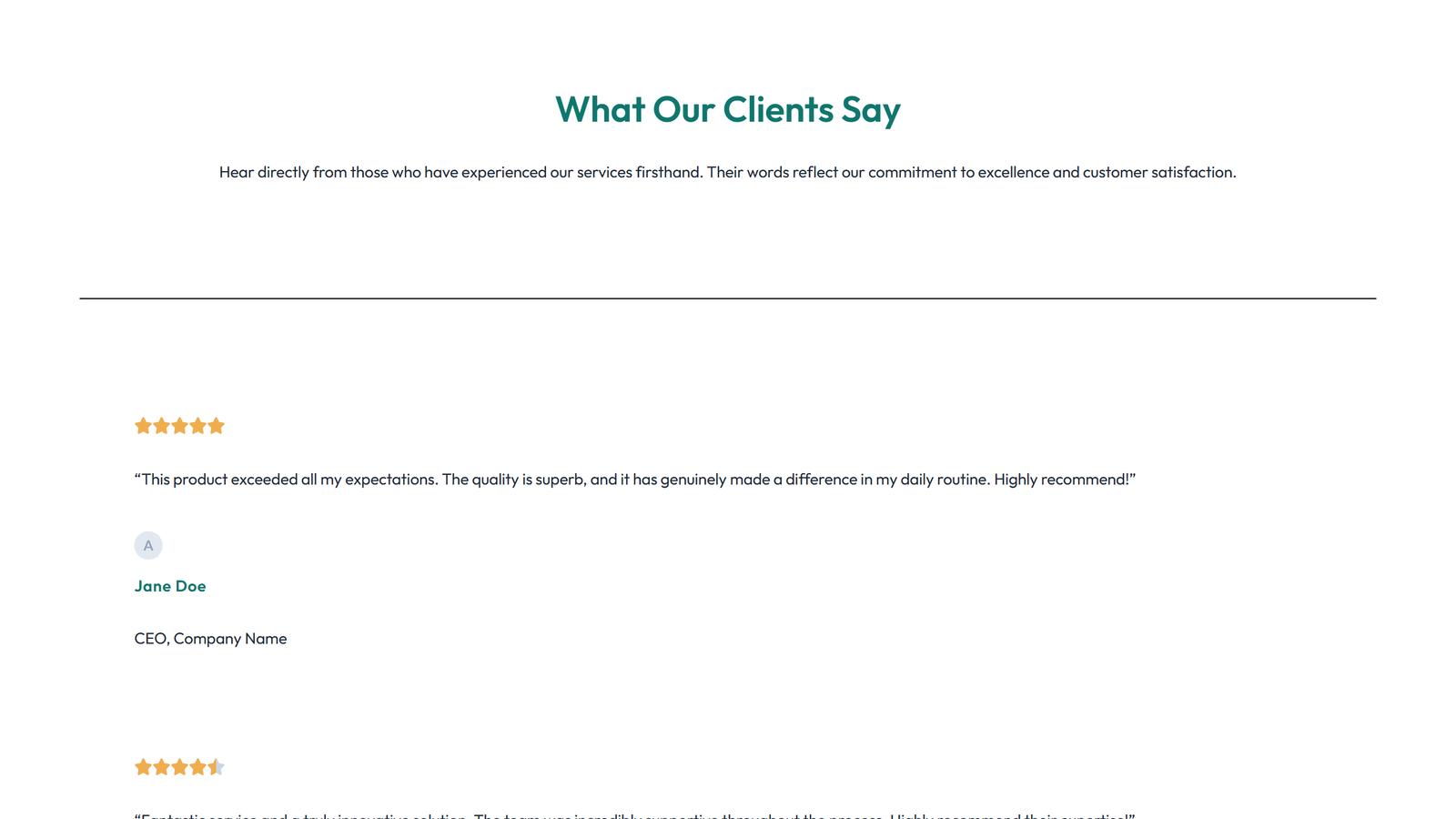 Screenshot of Social Proof Layout Style 3 - Elementor Social Proof component