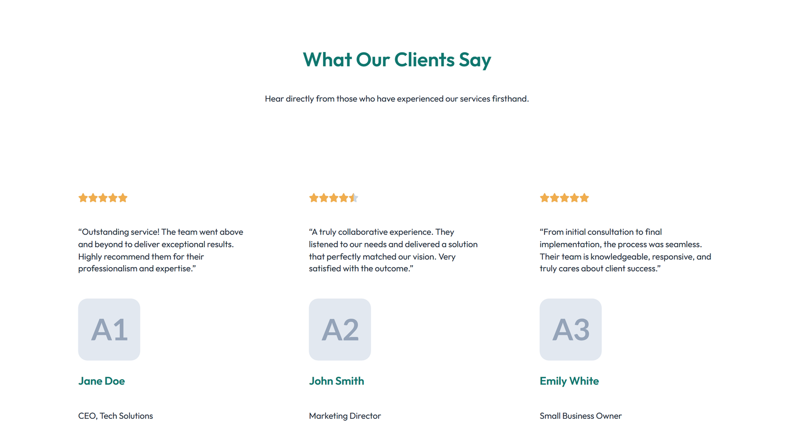 Social Proof Layout Style 2 3 - Elementor component