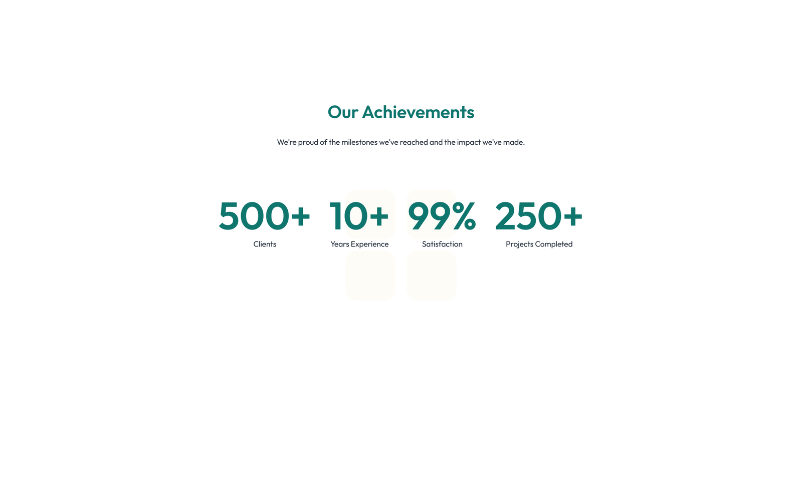 Screenshot of Stats Layout Style 5 3 - Elementor Stats / Counters component