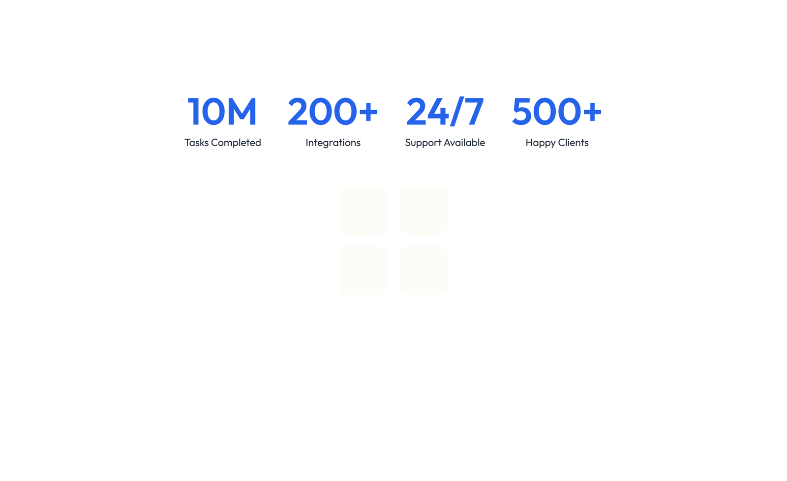 Screenshot of Stats Layout Style 4 26 - Elementor Stats / Counters component