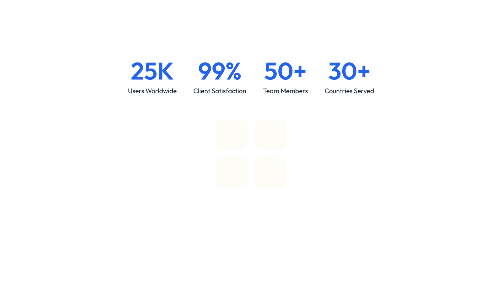 Screenshot of Stats Layout Style 4 35 - Elementor Stats / Counters component