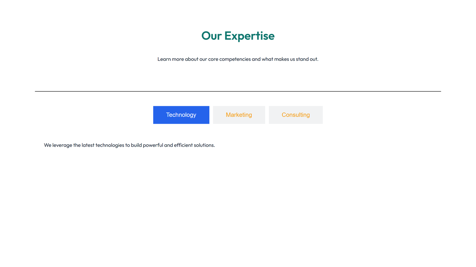 Screenshot of Tabs and Accordion Design 3 - Elementor Tabs & Accordions component