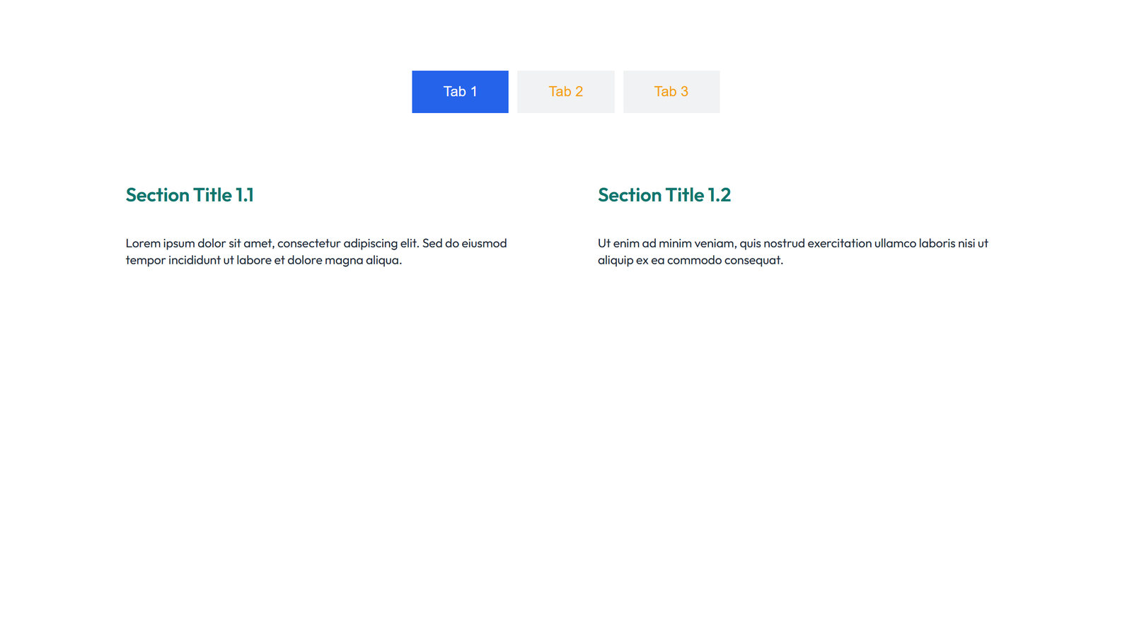 Screenshot of Tabs and Accordion Design 2 2 - Elementor Tabs & Accordions component