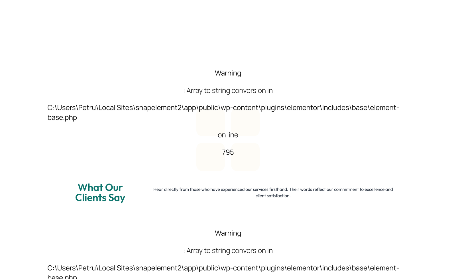 Testimonial with Carousel with Heading 7 - Elementor component