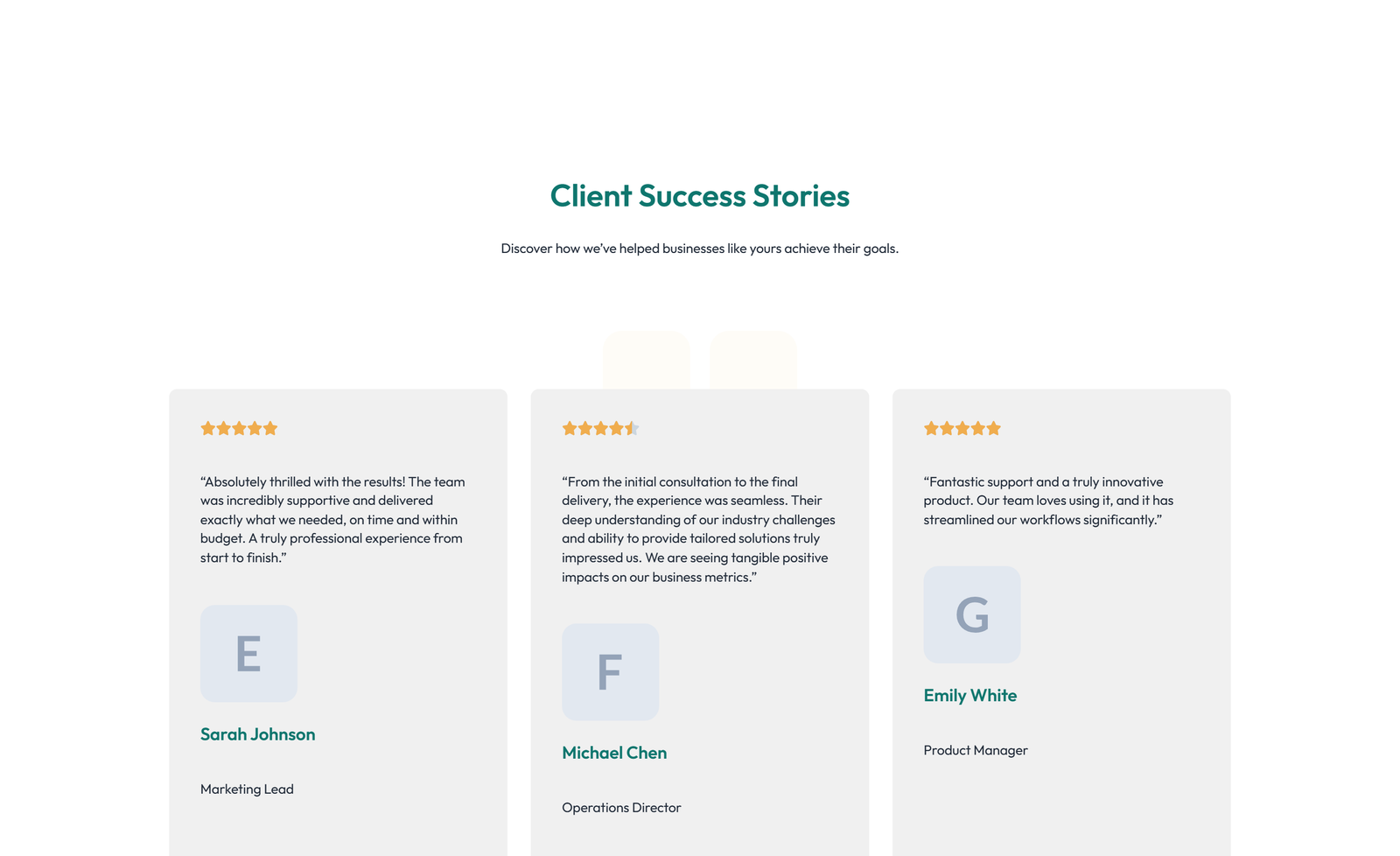 Testimonial with Carousel with Heading 25 - Elementor component