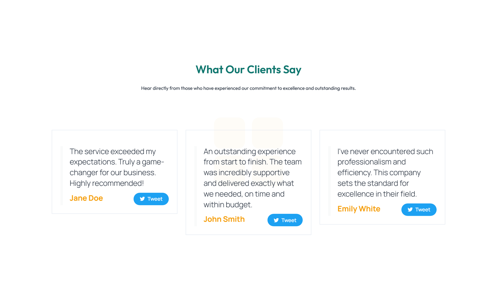 Testimonial with Carousel with Heading 26 - Elementor component